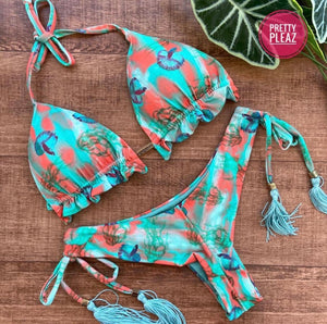 Under the water print bikini